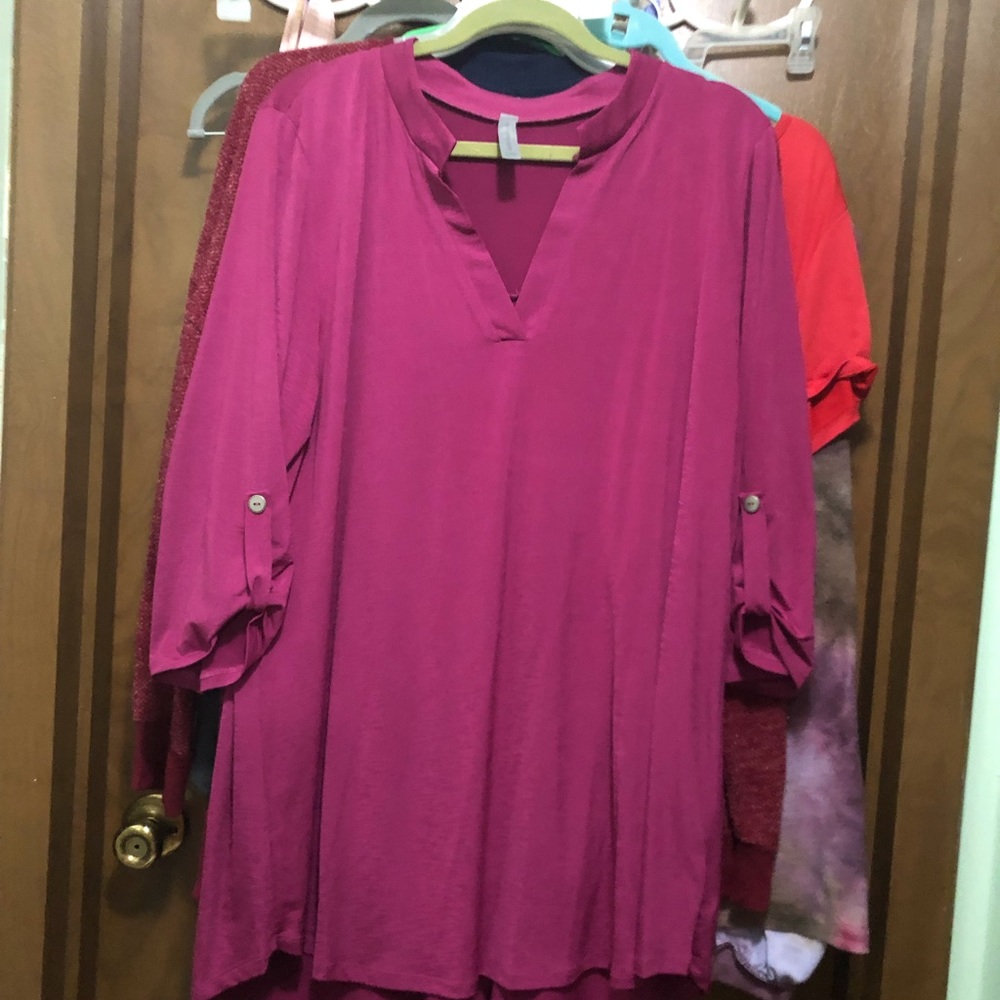 Honeyme Gabby Blouse 2X